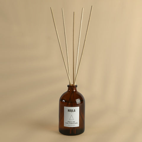tobacco vanilla cedar reed diffuser, plant based reed diffuser, rattan reeds, non-toxic